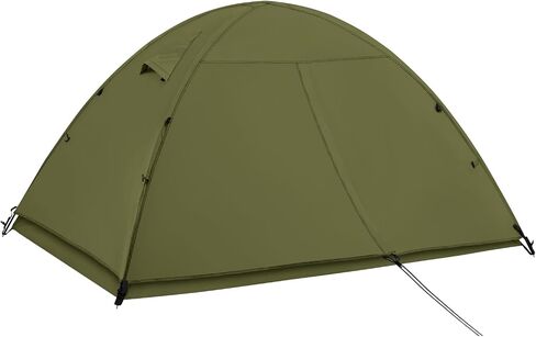 Ultralight Double Layer Waterproof 2/4 Person 4 Season Backpacking Dome Tent – Easy Setup Outdoor Essenssial Gear for Camping, Hiking, Hunting and Mountaineering in Saudi Arabia
