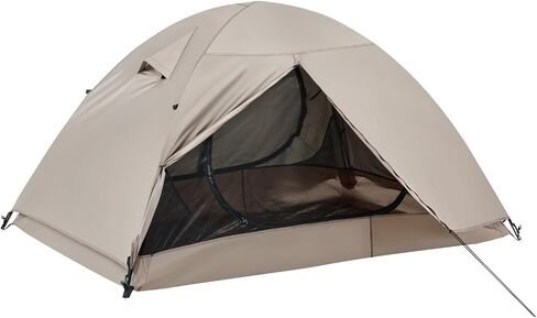 Ultralight Double Layer Waterproof 2/4 Person 4 Season Backpacking Dome Tent – Easy Setup Outdoor Essenssial Gear for Camping, Hiking, Hunting and Mountaineering in Saudi Arabia