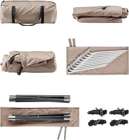 Ultralight Double Layer Waterproof 2/4 Person 4 Season Backpacking Dome Tent – Easy Setup Outdoor Essenssial Gear for Camping, Hiking, Hunting and Mountaineering in Saudi Arabia