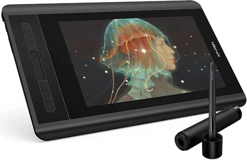 XP-PEN Artist12 11.6 Inch FHD Drawing Monitor Pen Display & XPPen Digital Drawing Glove - Two-Finger Artist Glove with Cute Cat Print in Saudi Arabia
