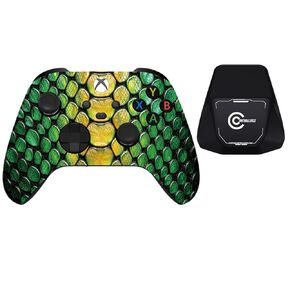 حزمة وحدة التحكم ووحدة التحكم المخصصة - تتضمن وحدة تحكم لاسلكية مخصصة لأجهزة Xbox Series X/S وXbox One والكمبيوتر الشخصي وحامل وحدة التحكم in Kuwait