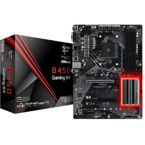 اللوحة الأم ASRock ATX (B450 Gaming K4) (متجددة) in Kuwait