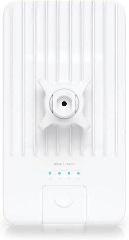 Ubiquiti Wave AP Micro 60GHz + 5GHz Multipoint Base Station with 90 Degree Sectoral Coverage, 15 Client Capacity, 2.7 Gbps Symmetrical Speed, White in Saudi Arabia