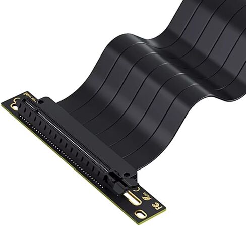 مجموعة دعامة تثبيت عمودية لوحدة معالجة الرسومات L-Z3، كابل رفع PCIe 4.0 X16 مقاس 200 مم، دعامة تثبيت لتوجيه بطاقة الرسومات باللون الأبيض in Saudi Arabia