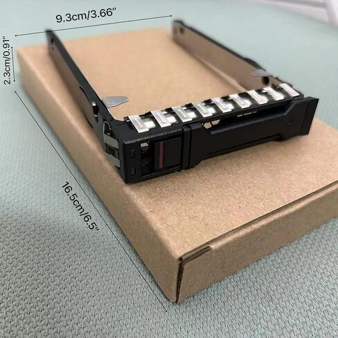 إطار تركيب معدني صلب مقاس 2.5 بوصة لمحرك الأقراص الصلبة 22892 001 DL380G10/DL385G10 V2 مع دليل مفصل in Saudi Arabia
