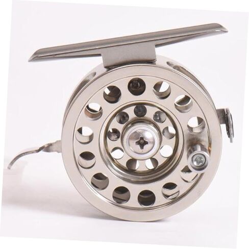 POPETPOP Fishing Reel Metal Fly Reel Aluminum Alloy Lever Brake for Saltwater and Fly Fishing in Saudi Arabia