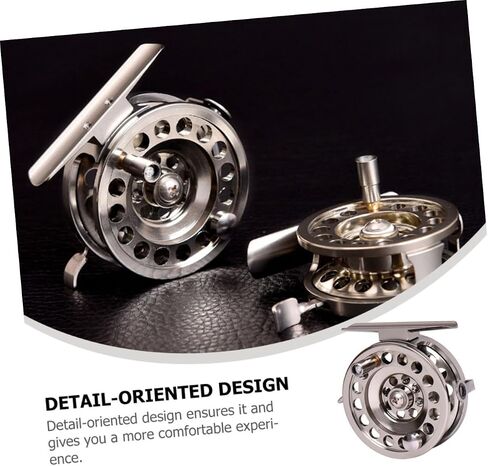 Aluminum Alloy Lever Brake Fishing Reel for Fly Bow Fishing Portable Comfortable Touch Accessory in Saudi Arabia