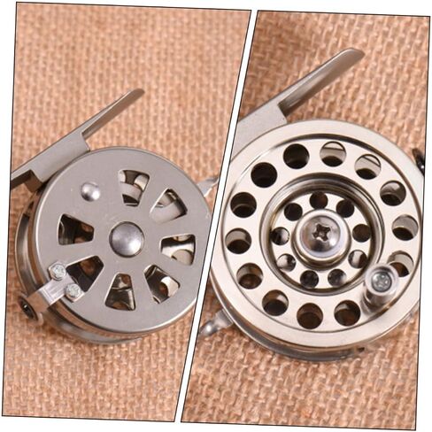 Aluminum Alloy Lever Brake Fishing Reel for Fly Bow Fishing Portable Comfortable Touch Accessory in Saudi Arabia