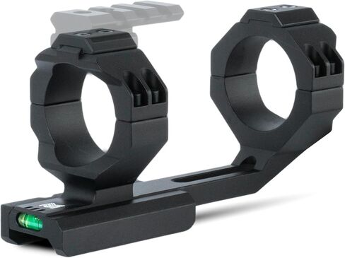 Monstrum Beast Series Cantilever Scope Mount | Integrated Level Bubble and Piggyback Segment | 1 inch Diameter in Saudi Arabia