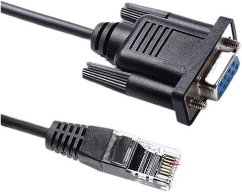 كابل اتصال 9 Pin D-sub DB9 أنثى إلى RJ45 RS232 لتوصيل التكوين محركات مؤازرة سلسلة EL6 (1.8 متر) in Saudi Arabia