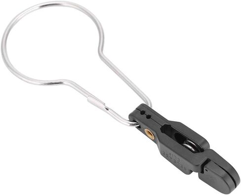 Snap Release Clip with Ring Fishing Board Snap Outrigger Clip Tension Adjustable Line Heavy for Saltwater Saltwater Freshwater Black in Saudi Arabia