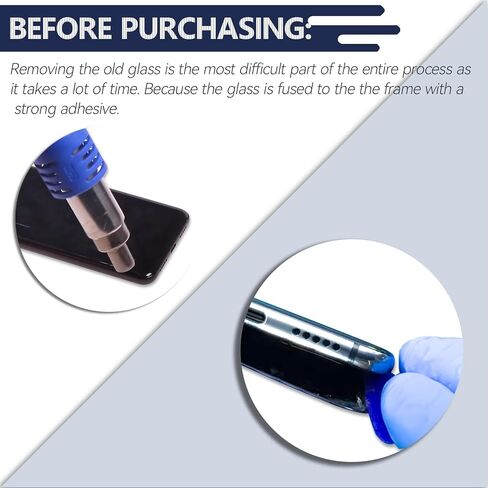 for Samsung Galaxy S25 Back Glass Replacement for Samsung S25 S931 Rear Glass Replacement Battery Cover Housing Door Accessories Parts with Repair Tools(Navy Blue) in Saudi Arabia