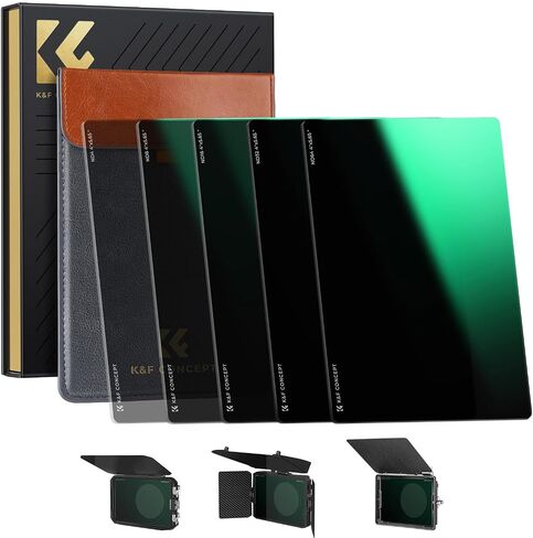 K&F Square ND Filter Kit, ND4&ND8&ND16&ND32&ND64 in Saudi Arabia