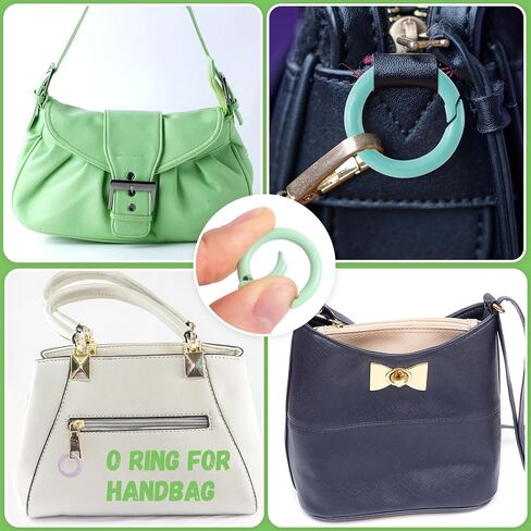 Spring O Rings, Round Keychain Carabiner Clips, Alloy Trigger Buckle DIY Accessories in Saudi Arabia