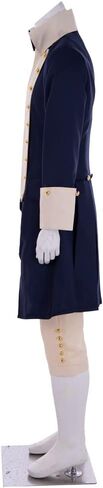 George Washington Cosplay Costume Men Hamilton Colonial Uniform History Outfit in Kuwait