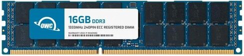 OWC 64GB (4x16GB) DDR3 1333 PC3-10600 CL9 2Rx4 240-pin 1.5V ECC Registered RDIMM Memory RAM Module Upgrade Kit Compatible with Supermicro SuperBlade 7126T Series 7226T Series in Saudi Arabia