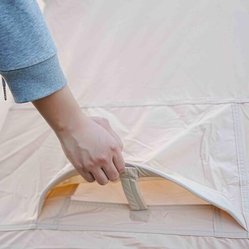 4-Season Canvas Teepee Tent for Camping - Durable, Spacious & Versatile Family Tent Ideal for Outdoor Adventures in Saudi Arabia