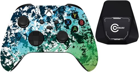 Custom Controllerzz Controller & Controller Stand Bundle – Includes Custom Wireless Controller for Xbox Series X/S, Xbox One, PC & Controller Stand in Saudi Arabia