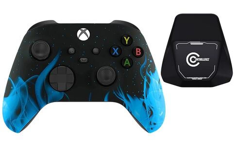 Custom Controllerzz Controller & Controller Stand Bundle – Includes Custom Wireless Controller for Xbox Series X/S, Xbox One, PC & Controller Stand in Kuwait