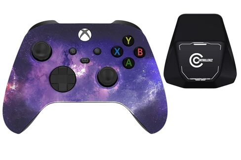 حزمة وحدة التحكم ووحدة التحكم المخصصة - تتضمن وحدة تحكم لاسلكية مخصصة لأجهزة Xbox Series X/S وXbox One والكمبيوتر الشخصي وحامل وحدة التحكم in Kuwait