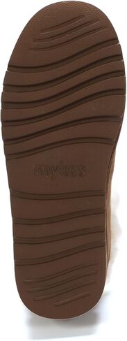Mykos Women's Jane Suede Slip-On Platform Slipper - Stylish Indoor/Outdoor with Durable Platform (1.65") Sole – Cozy, Versatile Shoe for Lounging or Casual Outings - (Cream-6 M US) in Saudi Arabia