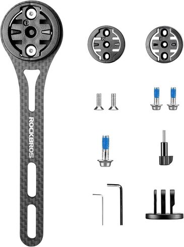 ROCKBROS Bike Computer Mount Out-Front Compatible with Mainstream Watch Tables，Equipped with Multiple Types of Bases in Saudi Arabia