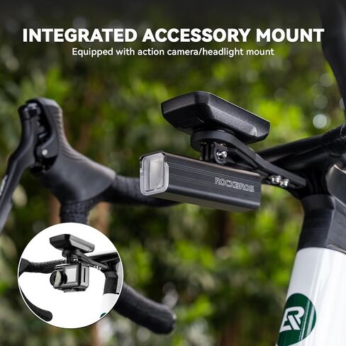 ROCKBROS Bike Computer Mount Out-Front Compatible with Mainstream Watch Tables，Equipped with Multiple Types of Bases in Saudi Arabia