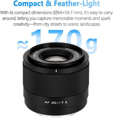 VILTROX AF 35mm F1.7 Air STM APS-C عدسة التركيز التلقائي لكاميرا X-Mount X-T30 X-T30II X-E2S X-E3 X-E4 X-E5 X-H2S X-T5 X-S20 X-T50 X-M5 X-S10 X-Pro2 X-Pro3 in Kuwait