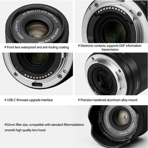 VILTROX AF 35mm F1.7 Air STM APS-C عدسة التركيز التلقائي لكاميرا X-Mount X-T30 X-T30II X-E2S X-E3 X-E4 X-E5 X-H2S X-T5 X-S20 X-T50 X-M5 X-S10 X-Pro2 X-Pro3 in Kuwait