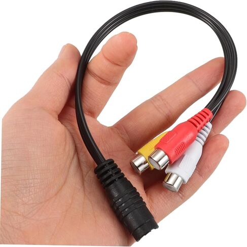 NUOBESTY Pin S Video to Adapter Cable for Tv and Projector Durable Video Transfer Cable for Laptops Monitors and Audio Visual Devices Versatile and Easy Connection in Saudi Arabia