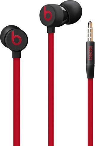 Beats By Dr. Dre UrBeats3 Wired In-Ear Headphones w/ 3.5mm Plug - Black / Red (Renewed) in Saudi Arabia