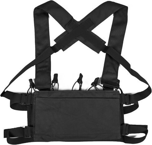 Tactical Mag Admin Pouch,Utility Tool Pouch Medical EDC EMT Bag Lightweight Chest Rig with Mag Pouch in Saudi Arabia