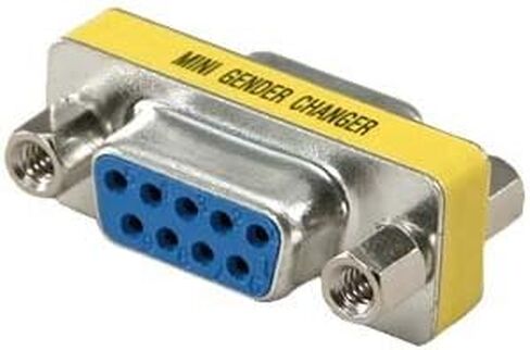 DB9 Female/Female Mini Gender Changer, 5 Pack in Saudi Arabia