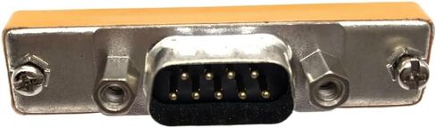 Mi ni DB25 to DB9 Adapter, M/F Serial at Modem mi ni Adapter Gender Changer Coupler RS-232(9 Male to 25 Female) in Saudi Arabia