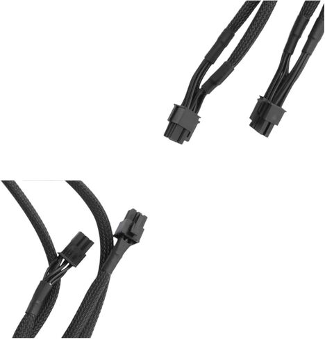 Classic-2Pack 8 PIN إلى 8 Pin 6 PIN PCIE V/GA ​​كابل إمداد الطاقة لـ E/VGA G2 G3 G5 P2 T2 GS G + 650 750 850 1000 in Saudi Arabia