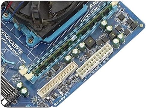 PSU Power Supply 24 Pin ATX Motherboard Splitter Cable ATX Motherboard Extension Cable PSU Female to Male Y Adapter Cable(1PCS) in Saudi Arabia