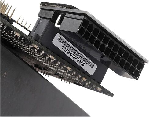 ATX 24Pin أنثى إلى 24Pin ذكر محول الطاقة 90 درجة أجهزة الكمبيوتر المكتبية اللوحة الأم 24 دبوس كابل موصل لكابل إمدادات الطاقة (2 قطعة) in Saudi Arabia
