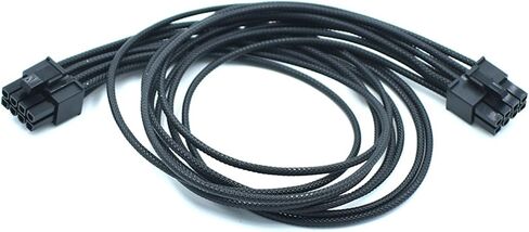 16AWG 40cm GPU PCIE 8(6+2) pin Power Supply Cable Replacement for RM550x RM650x RM750x RM850x RM1000x Series(Black) in Saudi Arabia