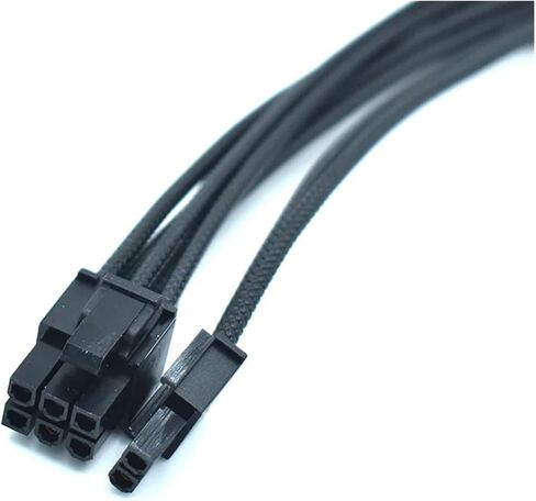 16AWG 40cm GPU PCIE 8(6+2) pin Power Supply Cable Replacement for RM550x RM650x RM750x RM850x RM1000x Series(Black) in Saudi Arabia