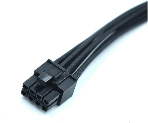 16AWG 40cm GPU PCIE 8(6+2) pin Power Supply Cable Replacement for RM550x RM650x RM750x RM850x RM1000x Series(Black) in Saudi Arabia