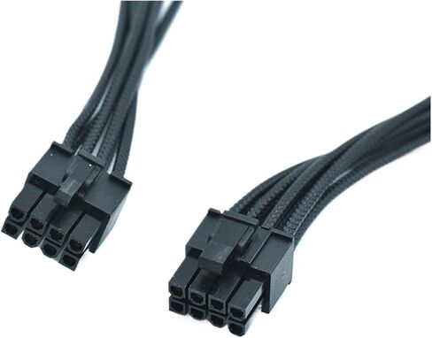 16AWG 40cm GPU PCIE 8(6+2) pin Power Supply Cable Replacement for RM550x RM650x RM750x RM850x RM1000x Series(Black) in Saudi Arabia