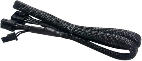 EDT-5X 8 PIN to 8 Pin (6+2) PCIE V/GA Supply Cable Flex for E/VGA 650 750 850 1000 1600 2000 G2 G3 P2 T2 GS in Saudi Arabia