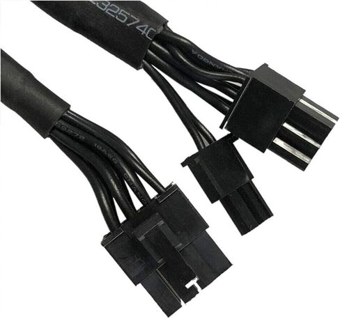 EDT-5X 8 PIN to 8 Pin (6+2) PCIE V/GA Supply Cable Flex for E/VGA 650 750 850 1000 1600 2000 G2 G3 P2 T2 GS in Saudi Arabia