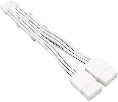 PCIe5.0 12VHPWR GPU Cable 2x8PIN to 16PIN GPU Extension Cord for Modern Graphics Cards with Textured Aesthetics in Saudi Arabia