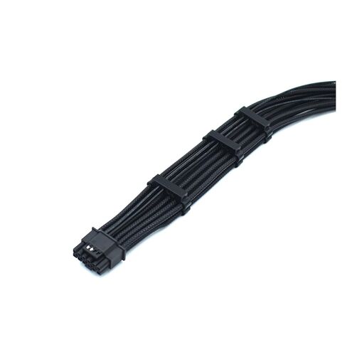لـ Ⅰ 1200 واط Ⅱ 1000 واط 2 * 8Pin إلى 12VHPWR PCIE 5.0 16Pin ATX3.0 كابل إمداد الطاقة المعياري لبطاقة فيديو وحدة معالجة الرسومات RTX40 (انحناء أسود للأسفل) in Kuwait