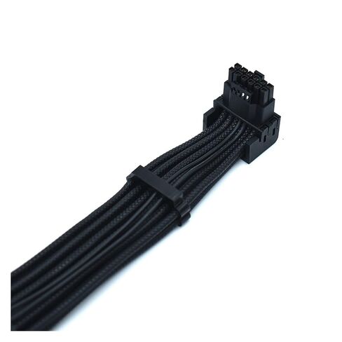 لـ Ⅰ 1200 واط Ⅱ 1000 واط 2 * 8Pin إلى 12VHPWR PCIE 5.0 16Pin ATX3.0 كابل إمداد الطاقة المعياري لبطاقة فيديو وحدة معالجة الرسومات RTX40 (انحناء أسود للأسفل) in Kuwait
