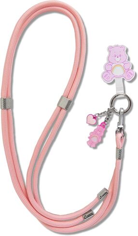 Sonix x Sanrio | Crossbody Phone Strap with Charms | Adjustable, Universal Cell Phone Rope Strap Lanyard | Pink Cord | Hello Kitty Pink Bows in Saudi Arabia
