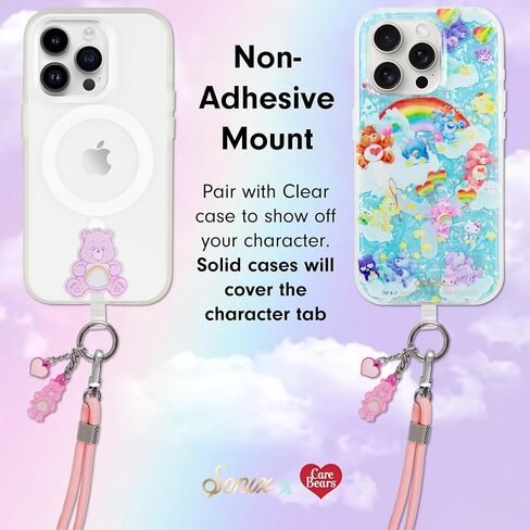 Sonix x Sanrio | Crossbody Phone Strap with Charms | Adjustable, Universal Cell Phone Rope Strap Lanyard | Pink Cord | Hello Kitty Pink Bows in Saudi Arabia