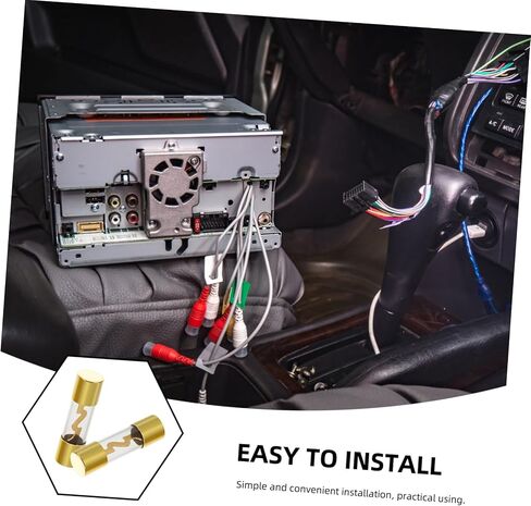 DECHOUS 150A AGU Fuse for Car Amplifier 2-Piece Auto Fuse Kit for Automotive Audio Accessories High Load Capacity Reliable Protection for Vehicle Sound System in Saudi Arabia