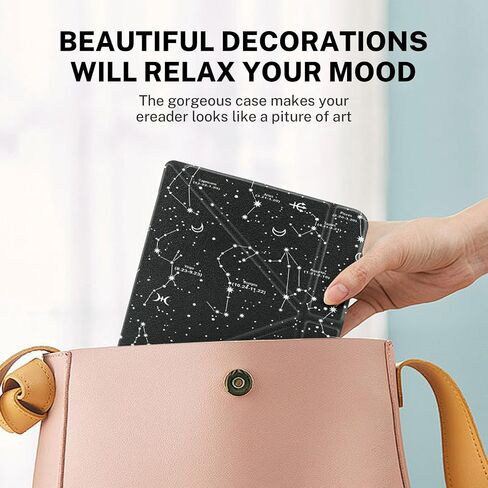 Case Compatible with 8" Kobo Forma(Model N782, 2018 Release Version), Includes a Screen Protector - Premium PU Leather Cover with Auto Sleep/Wake in Saudi Arabia